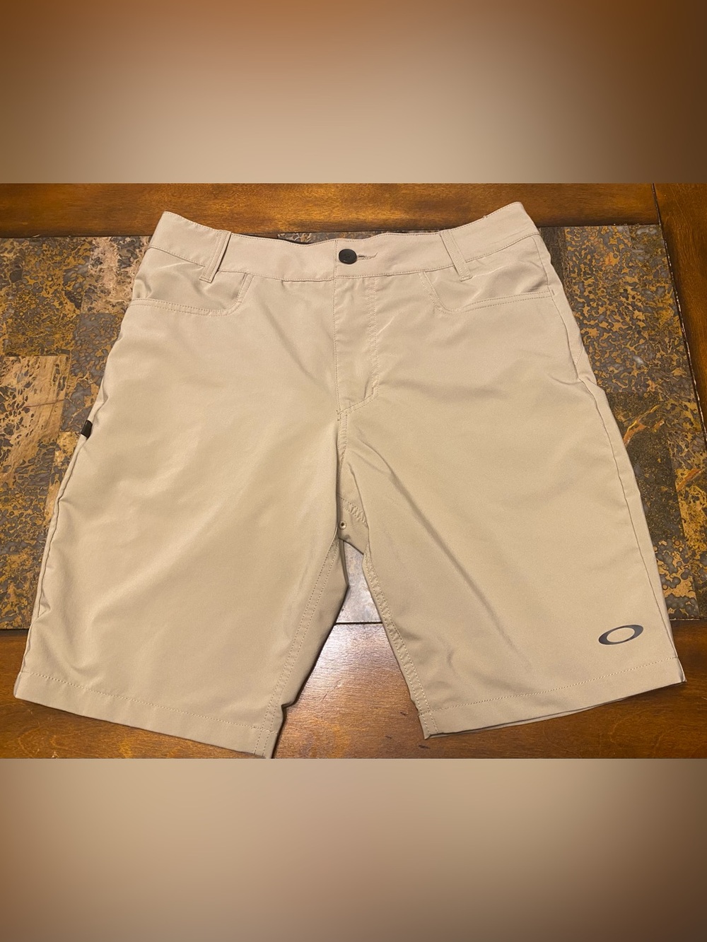 Oakley Men's Tan Hybrid Performance Shorts